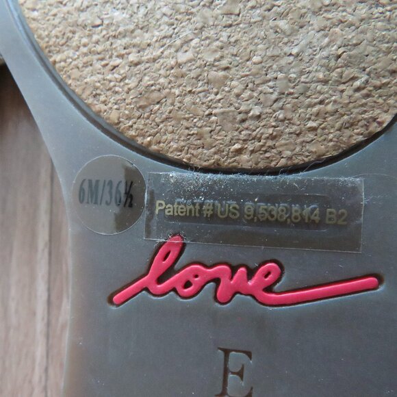 ED ELLEN DEGENERES Sharlin Camo Love Slide Open Toe Slip On Sandals - Size US 6 - Picture 11 of 11